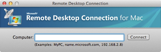 remote desktop connection client for mac os