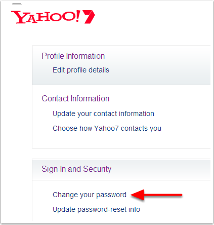 yahoo login email